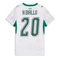 Camiseta Senegal Habib Diallo #20 Primera Equipación Replica Mundial 2026 para mujer mangas cortas